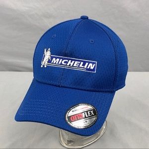 Michelin Laurens Proving Grounds Cap Hat By Otto Flex S/M Blue